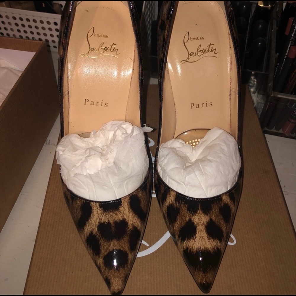Cheetah print Christian Louboutin
